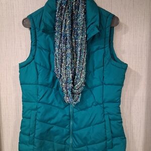 Faded Glory Aqua Blue Vest